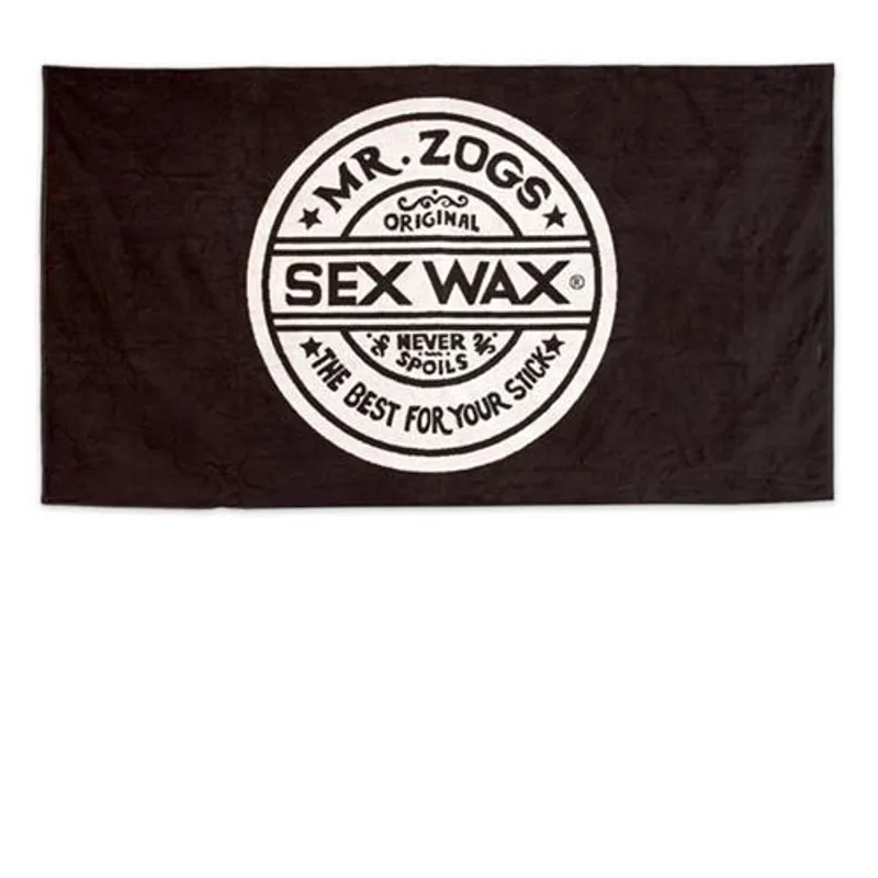 Sexwax Towel 175 X 95Cms-Black 2020